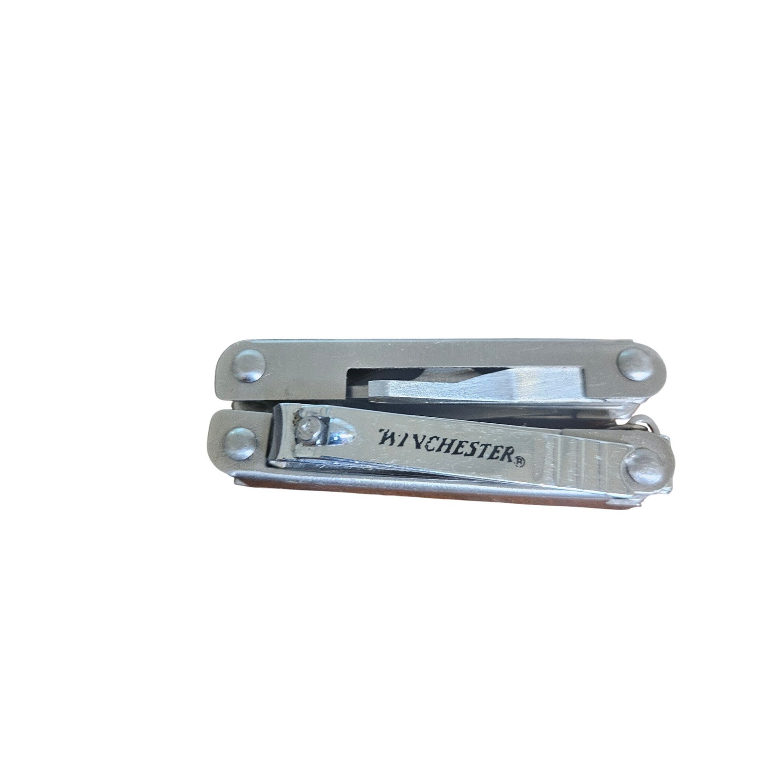 Winchester MultiTool Unisex Os Silver Nail Clipper Pocket Folding Tool